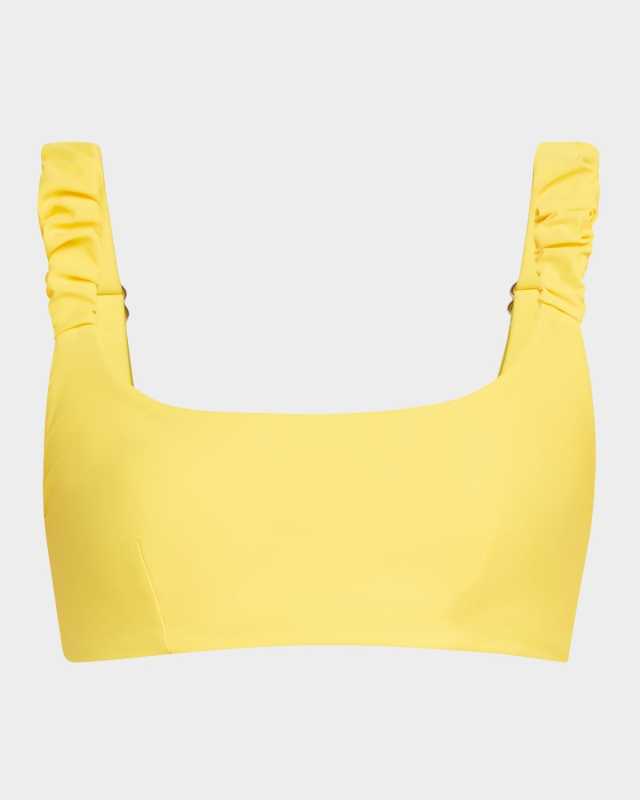 Rachel Ruched Bikini Top
